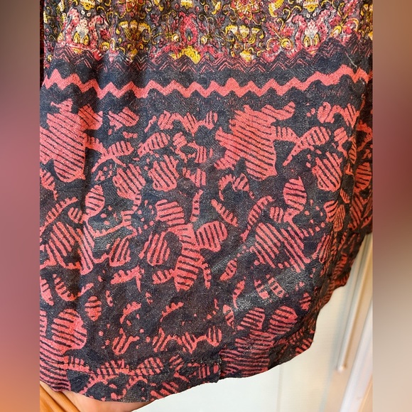 NWT Anthropologie Cuitadella top size Large; lace overlay embroidered flowers - Picture 13 of 16